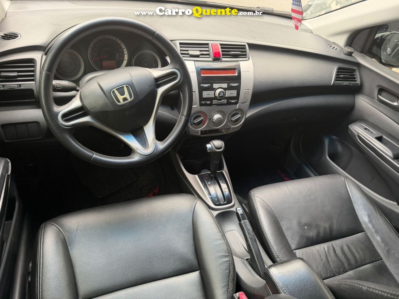HONDA   CITY SEDAN LX 1.5 FLEX 16V 4P AUT.   PRATA 2011 1.5 FLEX - Loja
