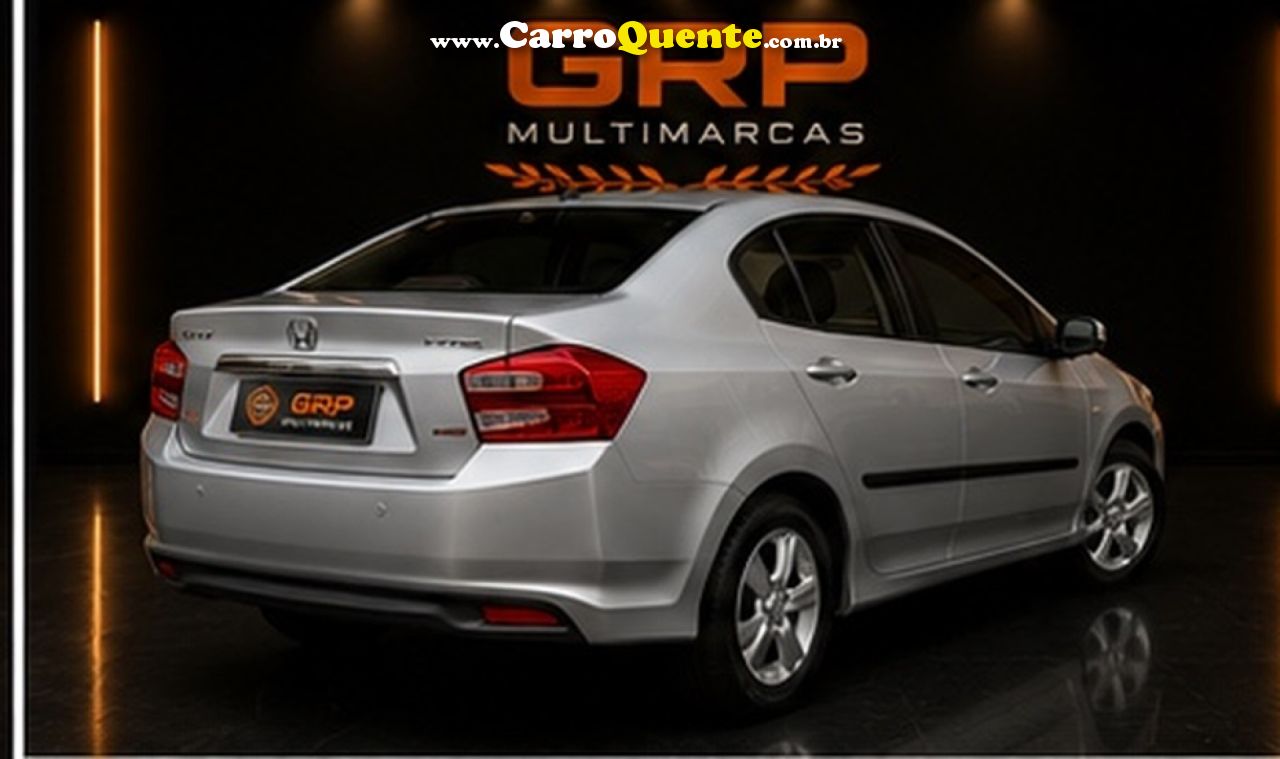 HONDA   CITY SEDAN LX 1.5 FLEX 16V 4P AUT.   PRATA 2011 1.5 FLEX - Loja
