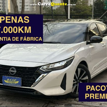 NISSAN   SENTRA EXCLU. INT. PREMIUM 2.0 16V AUT.   BRANCO 2025 2.0 16V GASOLINA