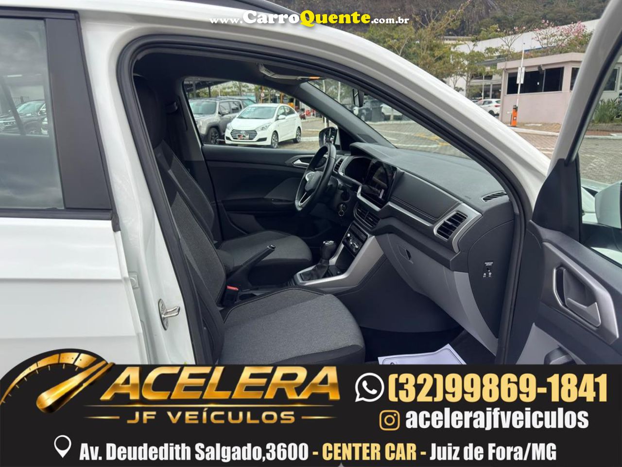 VOLKSWAGEN   T-CROSS 200 TSI 1.0  FLEX 12V 5P AUT.   BRANCO 2025 1.0 FLEX - Loja