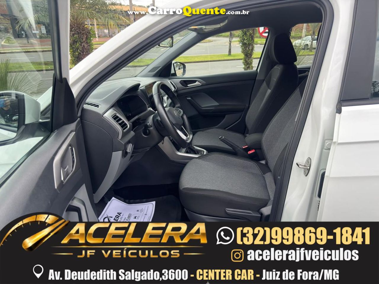 VOLKSWAGEN   T-CROSS 200 TSI 1.0  FLEX 12V 5P AUT.   BRANCO 2025 1.0 FLEX - Loja