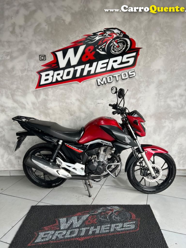 HONDA   TITAN 160   VERMELHO 2022 1.0 GASOLINA - Loja