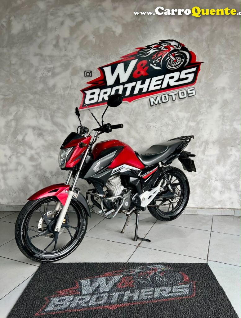 HONDA   TITAN 160   VERMELHO 2022 1.0 GASOLINA - Loja