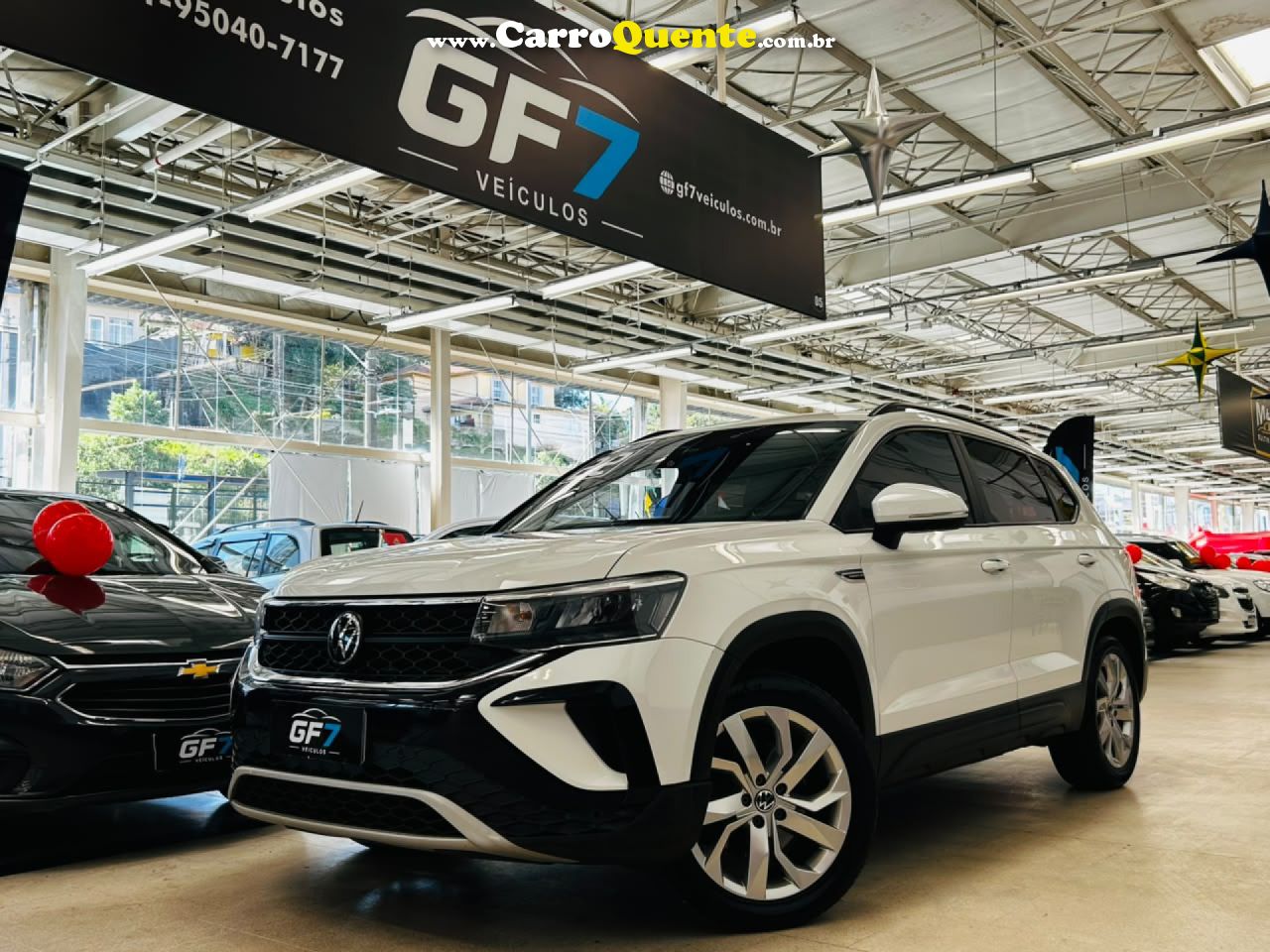 VOLKSWAGEN   TAOS COMFORTLINE 1.4 250 TSI FLEX AUT.   BRANCO 2022 1.4 FLEX - Loja