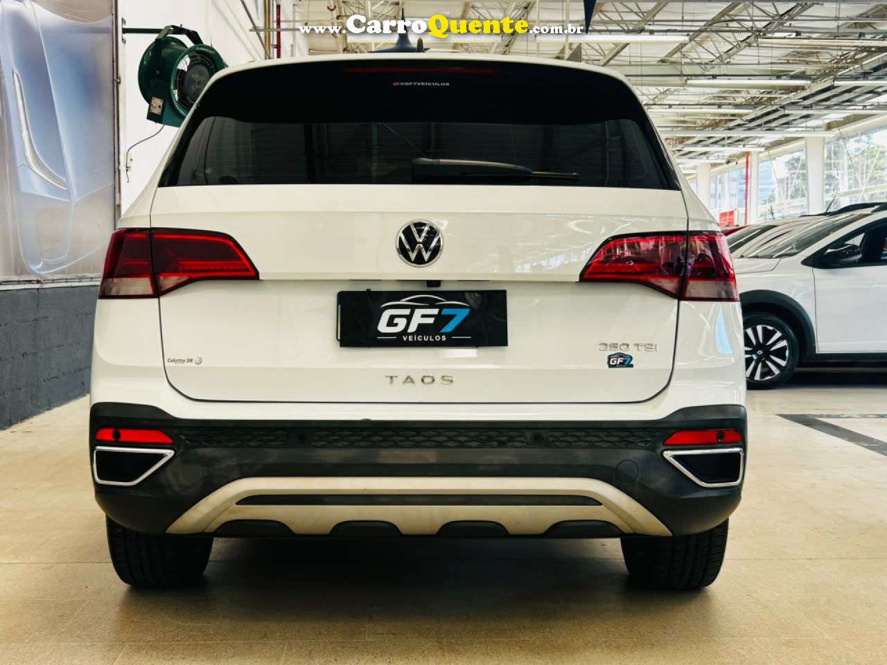 VOLKSWAGEN   TAOS COMFORTLINE 1.4 250 TSI FLEX AUT.   BRANCO 2022 1.4 FLEX - Loja