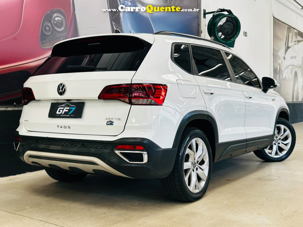 VOLKSWAGEN   TAOS COMFORTLINE 1.4 250 TSI FLEX AUT.   BRANCO 2022 1.4 FLEX - Loja