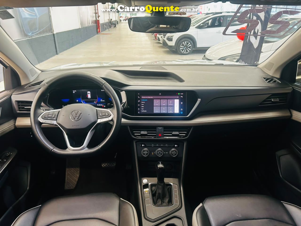 VOLKSWAGEN   TAOS COMFORTLINE 1.4 250 TSI FLEX AUT.   BRANCO 2022 1.4 FLEX - Loja