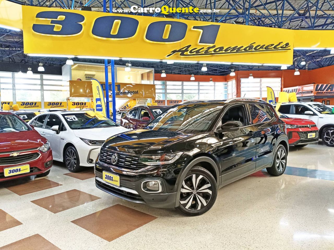 VOLKSWAGEN T-CROSS 1.4 250 TSI TOTAL HIGHLINE 2021 - Loja