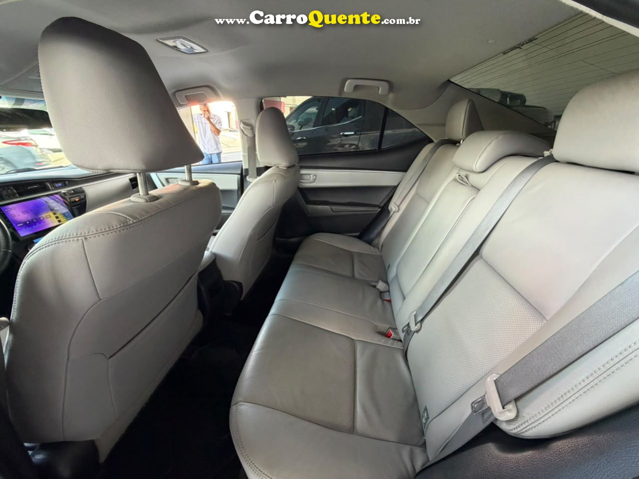 TOYOTA   COROLLA XEI 2.0 FLEX 16V AUT.   VERMELHO 2017 2.0 FLEX - Loja