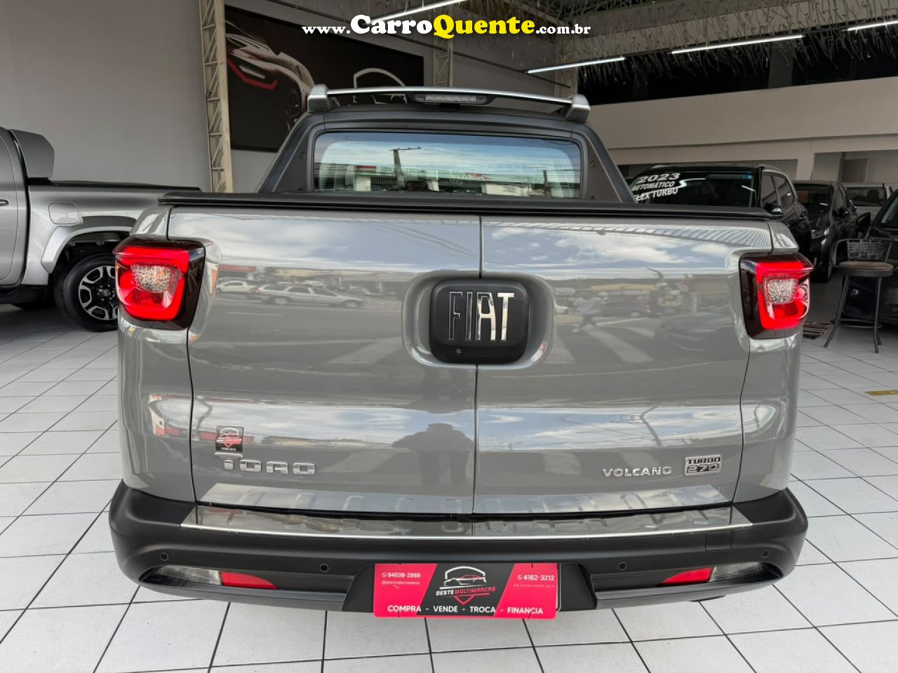 FIAT   TORO VOLCANO 1.3 T270 4X2 FLEX AUT.   CINZA 2025 1.3 FLEX - Loja
