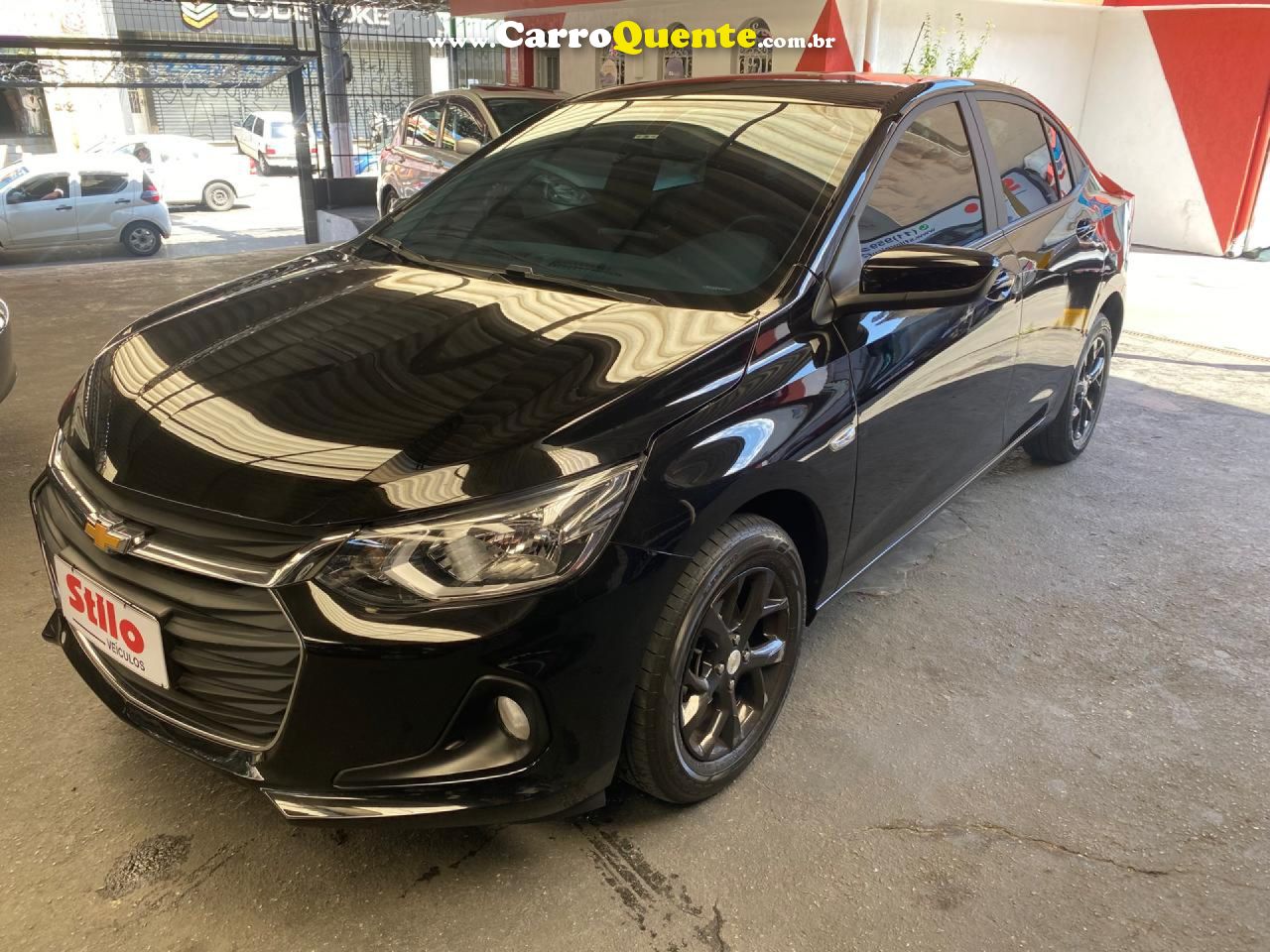 CHEVROLET   ONIX SEDAN PLUS LT 1.0 12V FLEX 4P MEC.   PRETO 2024 1.0 FLEX - Loja