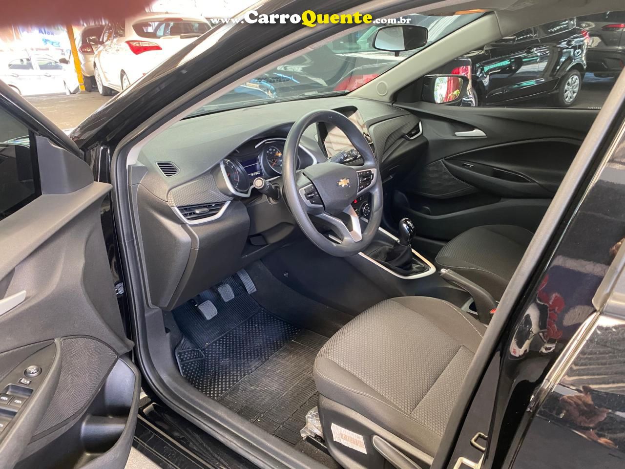 CHEVROLET   ONIX SEDAN PLUS LT 1.0 12V FLEX 4P MEC.   PRETO 2024 1.0 FLEX - Loja