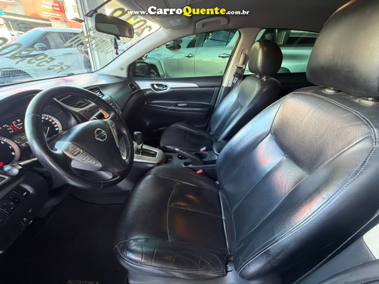 NISSAN   SENTRA SV 2.0 FLEXSTART 16V AUT.   PRETO 2015 2.0 GASOLINA - Loja