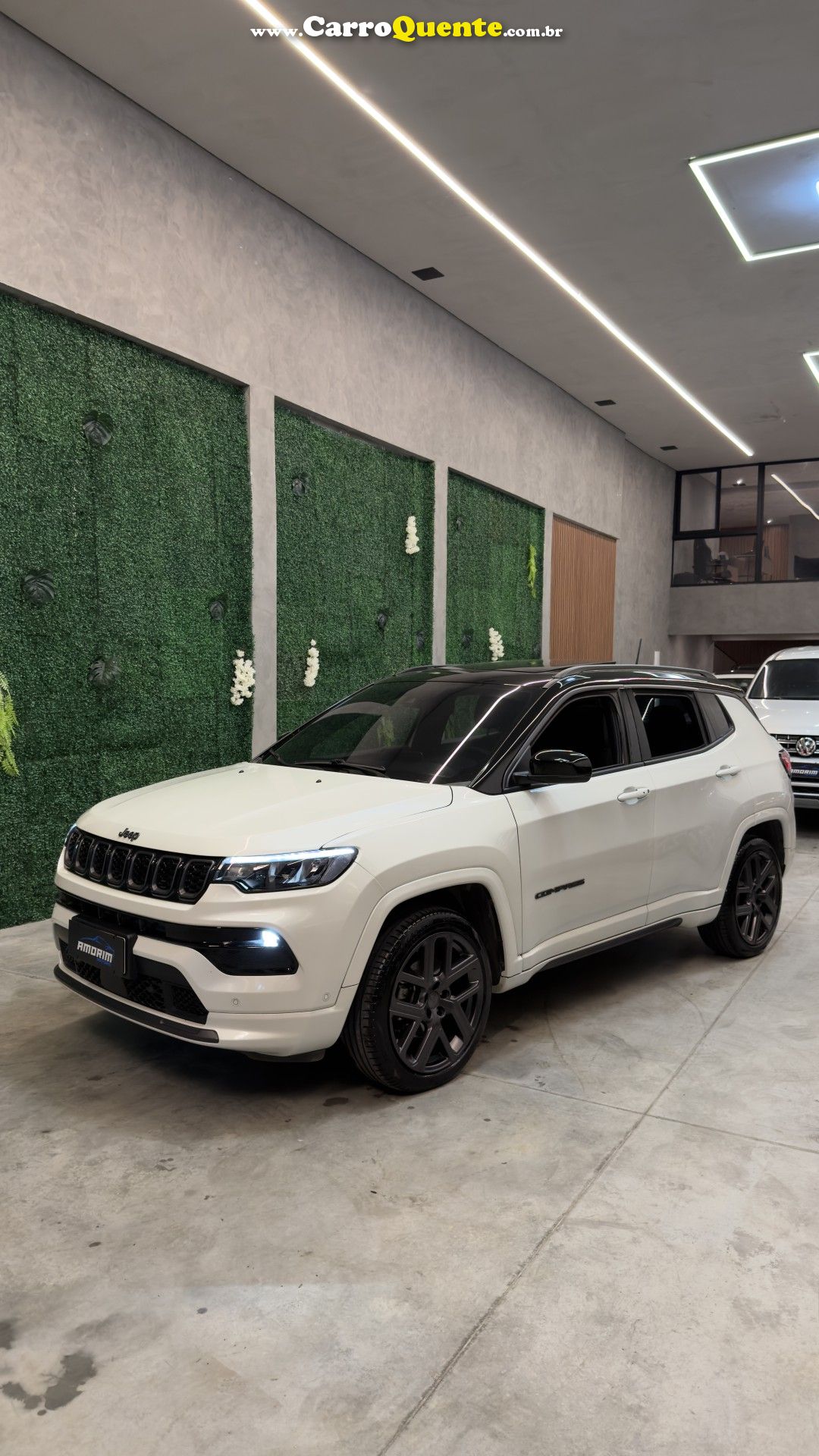 JEEP   COMPASS S T270 1.3 TB 4X2 FLEX AUT.   BRANCO 2026 1.3 FLEX - Loja