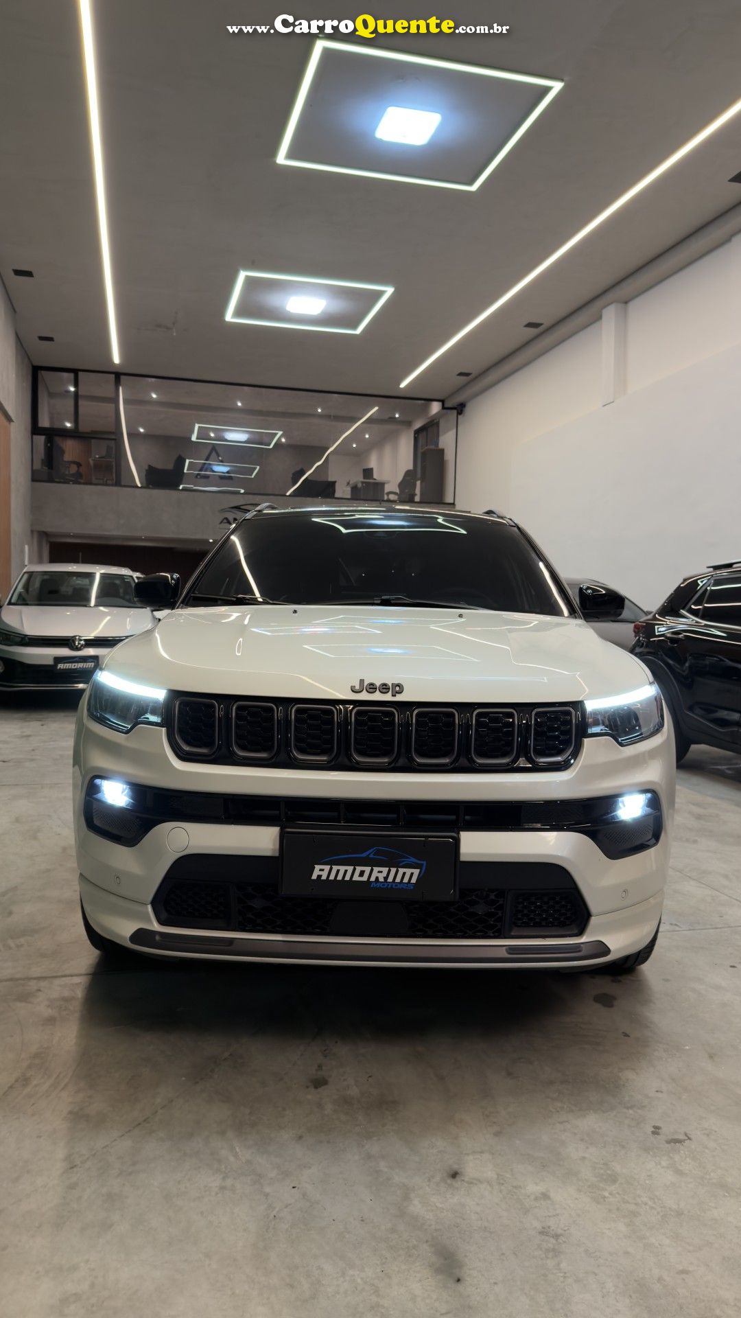 JEEP   COMPASS S T270 1.3 TB 4X2 FLEX AUT.   BRANCO 2026 1.3 FLEX - Loja