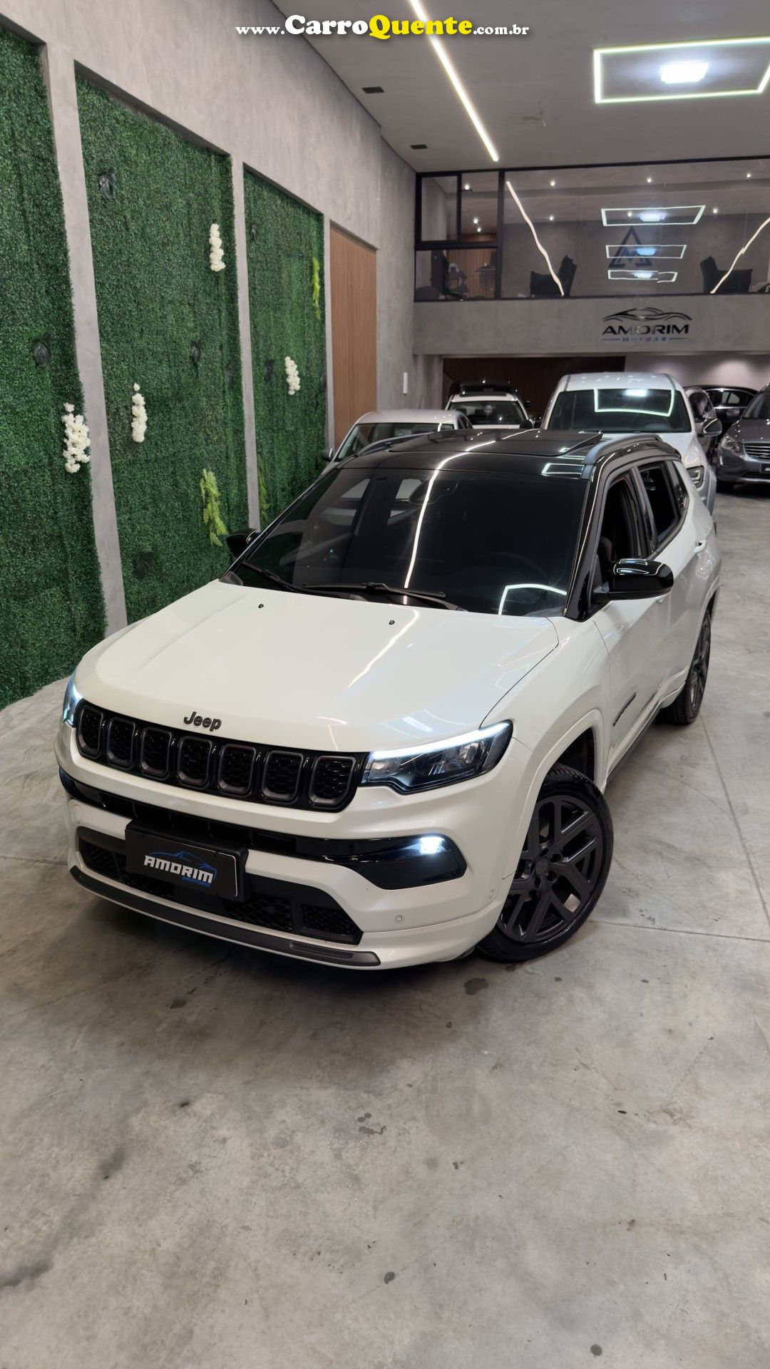 JEEP   COMPASS S T270 1.3 TB 4X2 FLEX AUT.   BRANCO 2026 1.3 FLEX - Loja
