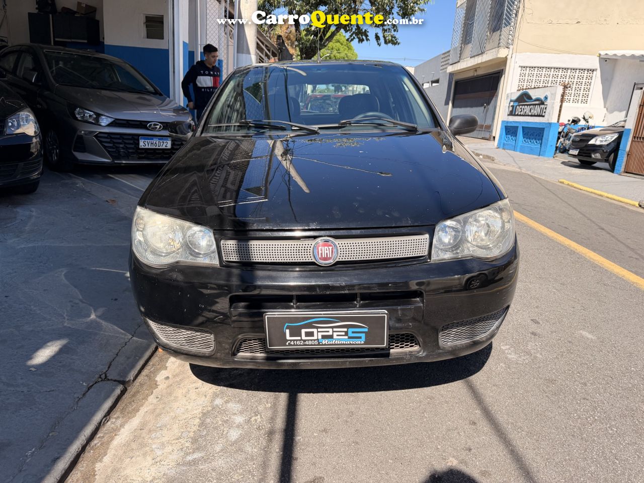 FIAT   PALIO ELX 1.0 FIRE30 ANOS F. FLEX 8V 4P   PRETO 2010 1.0 FLEX - Loja