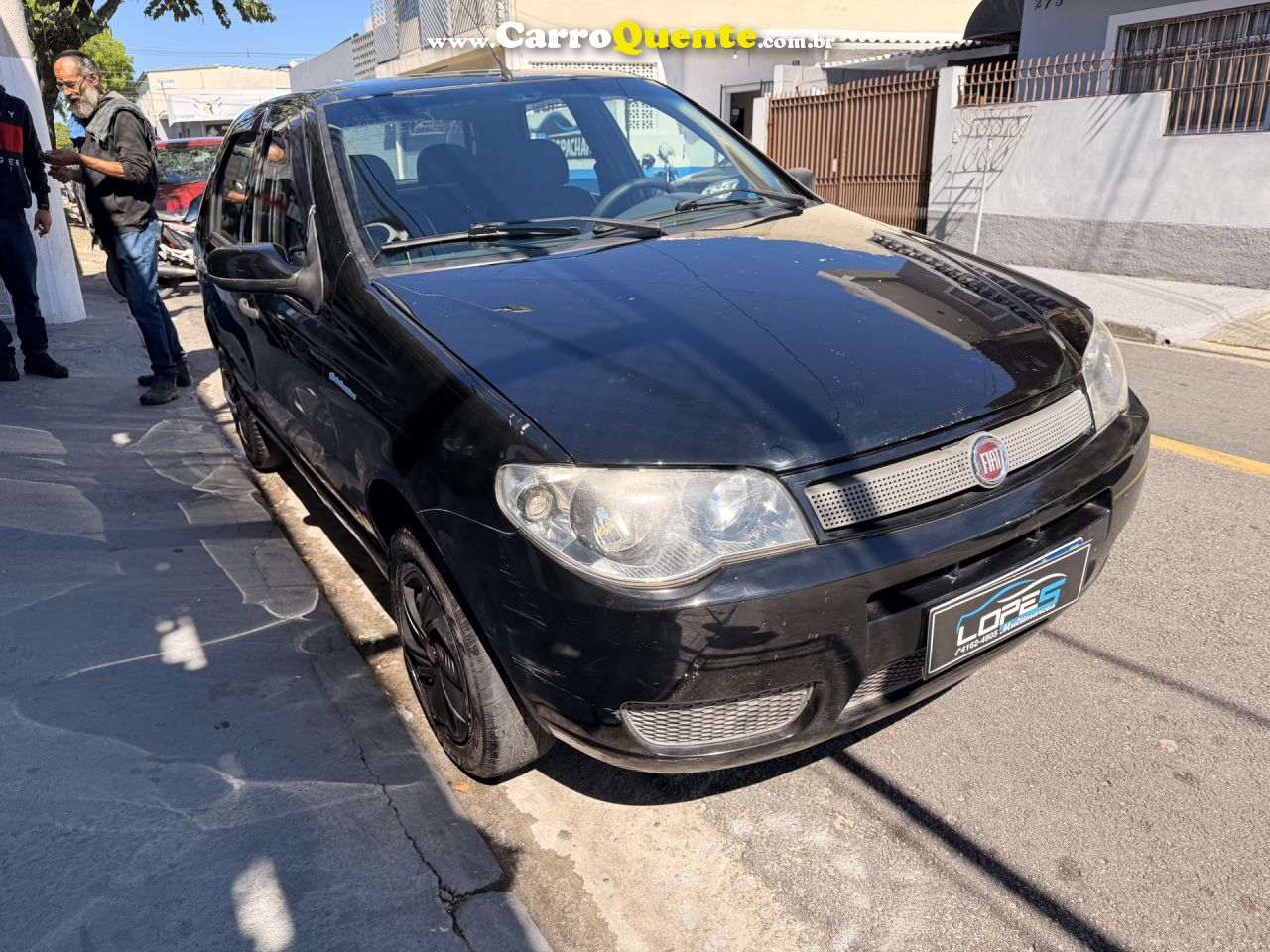 FIAT   PALIO ELX 1.0 FIRE30 ANOS F. FLEX 8V 4P   PRETO 2010 1.0 FLEX - Loja