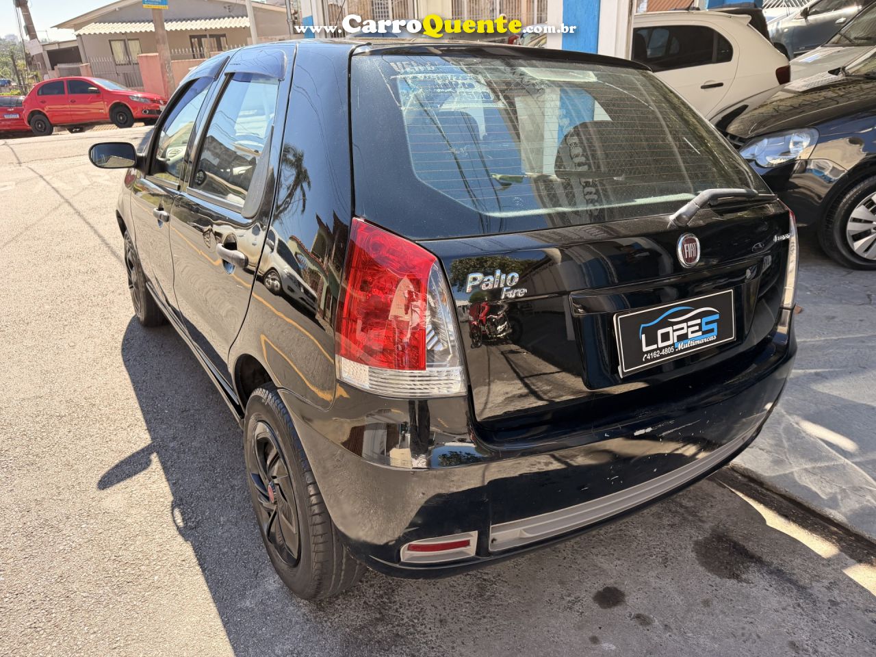 FIAT   PALIO ELX 1.0 FIRE30 ANOS F. FLEX 8V 4P   PRETO 2010 1.0 FLEX - Loja