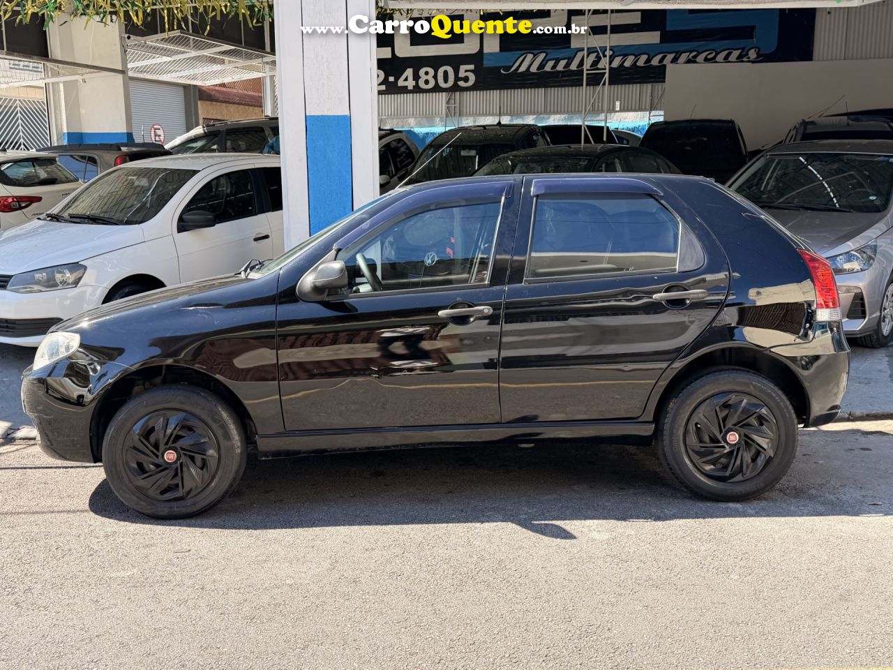 FIAT   PALIO ELX 1.0 FIRE30 ANOS F. FLEX 8V 4P   PRETO 2010 1.0 FLEX - Loja