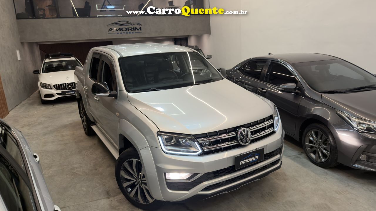 VOLKSWAGEN   AMAROK EXTREME CD 3.0 4X4 TB DIES. AUT.   PRATA 2019 3.0 DIESEL - Loja