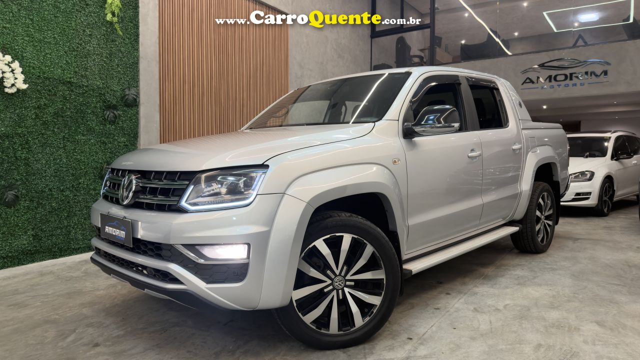 VOLKSWAGEN   AMAROK EXTREME CD 3.0 4X4 TB DIES. AUT.   PRATA 2019 3.0 DIESEL - Loja