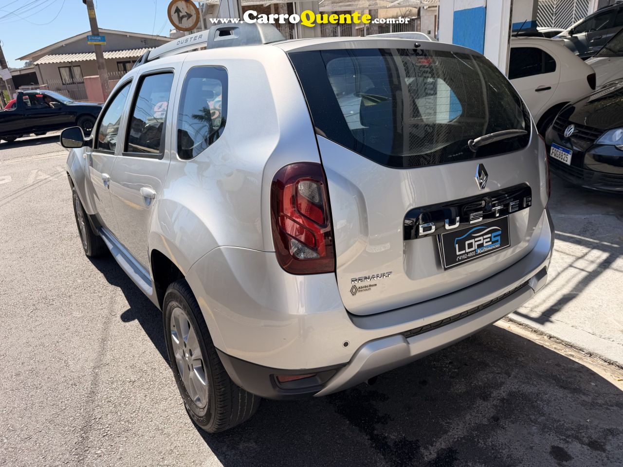 RENAULT   DUSTER DYNAMIQUE 1.6 FLEX 16V MEC.   PRATA 2019 1.6 FLEX - Loja