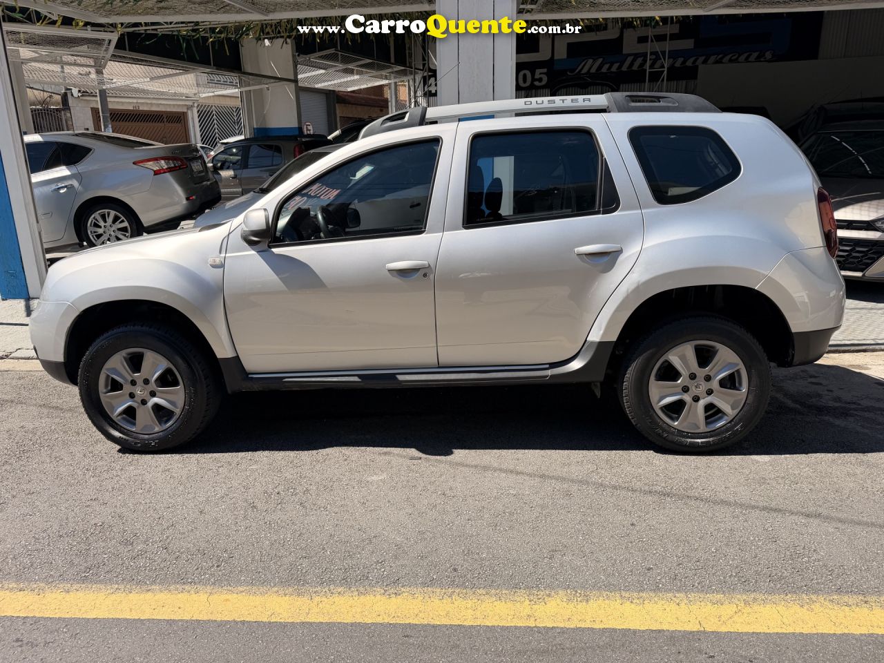 RENAULT   DUSTER DYNAMIQUE 1.6 FLEX 16V MEC.   PRATA 2019 1.6 FLEX - Loja