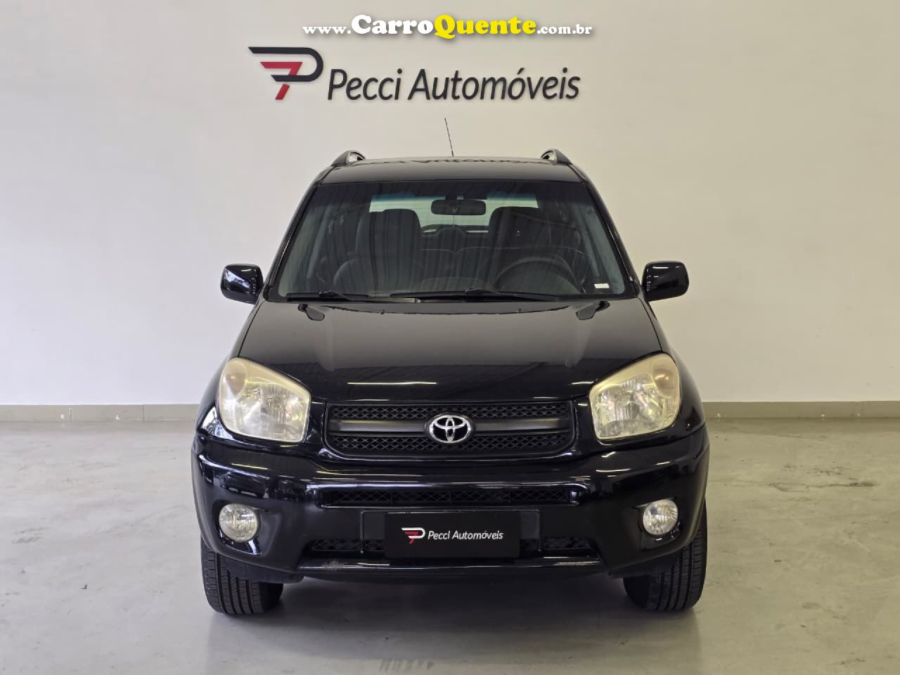 TOYOTA   RAV4 2.0 4X4 16V AUT.   PRETO 2005 2.0 GASOLINA - Loja