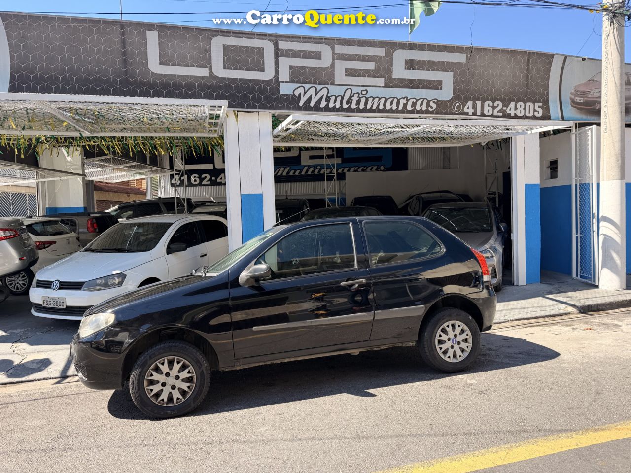 FIAT   PALIO 1.0 TROFEO 1.0 FIRE FIRE FLEX 2P   PRETO 2007 1.0 FLEX - Loja