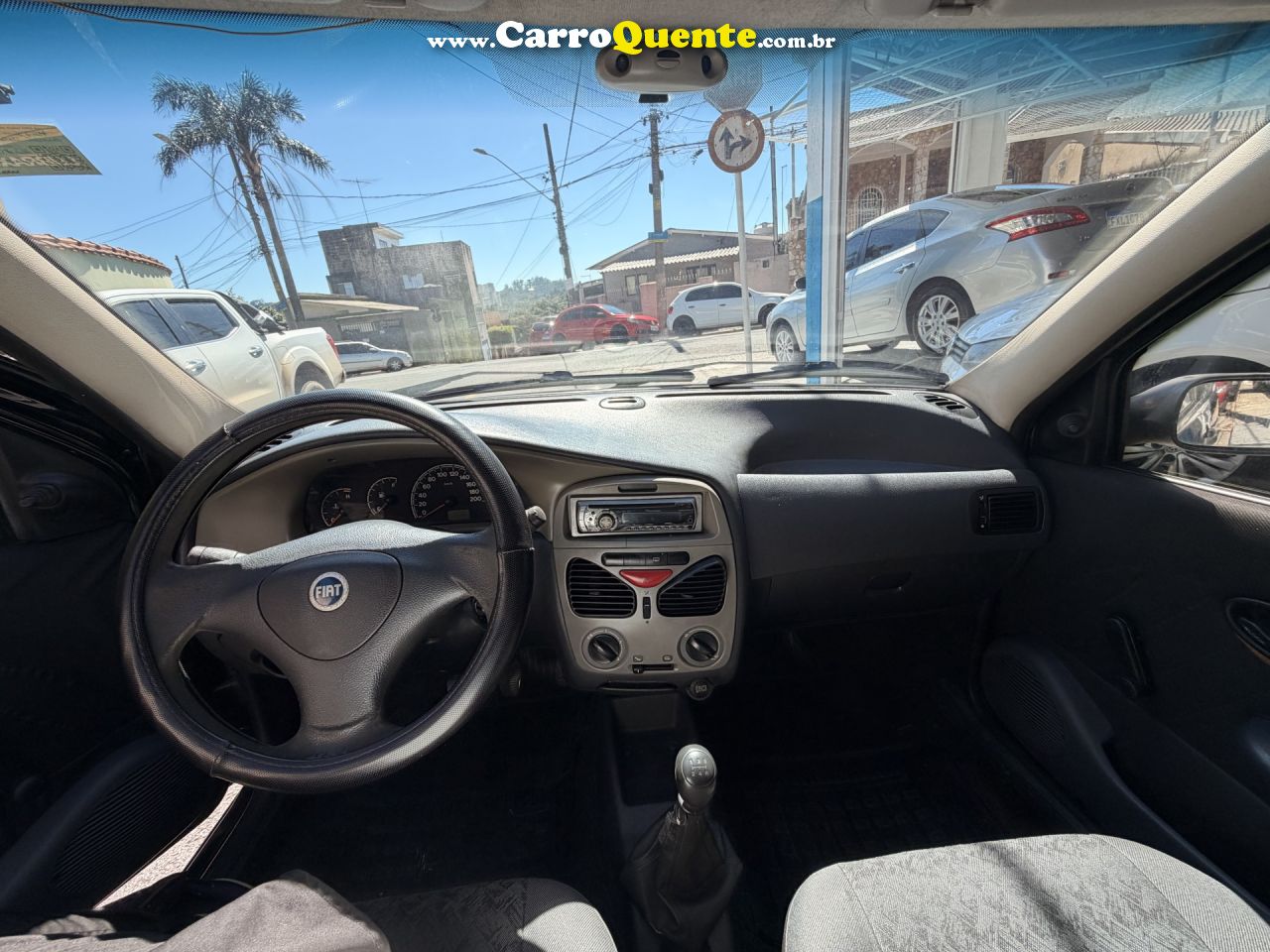 FIAT   PALIO 1.0 TROFEO 1.0 FIRE FIRE FLEX 2P   PRETO 2007 1.0 FLEX - Loja