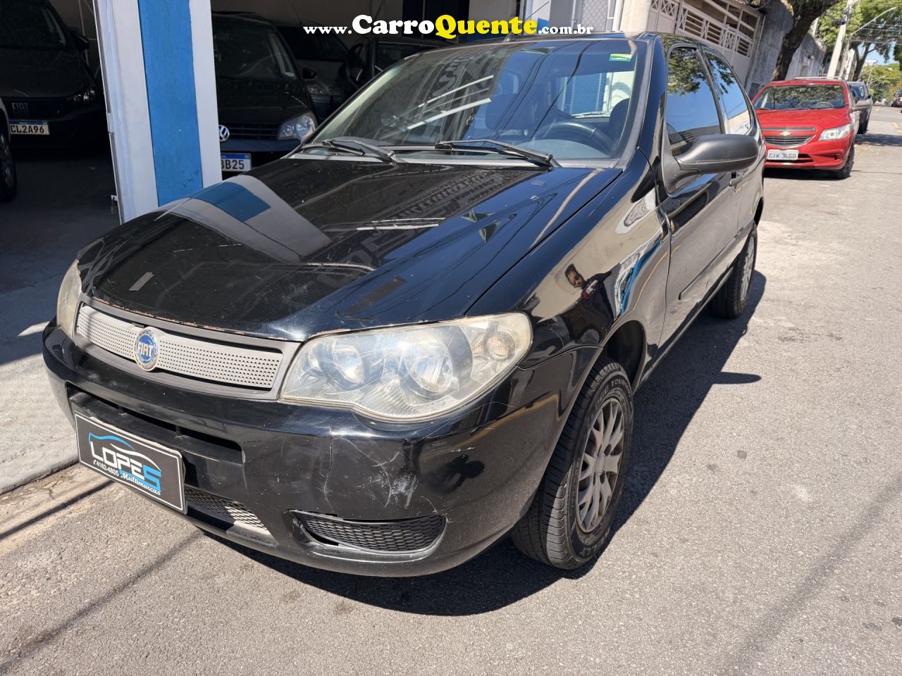 FIAT   PALIO 1.0 TROFEO 1.0 FIRE FIRE FLEX 2P   PRETO 2007 1.0 FLEX - Loja