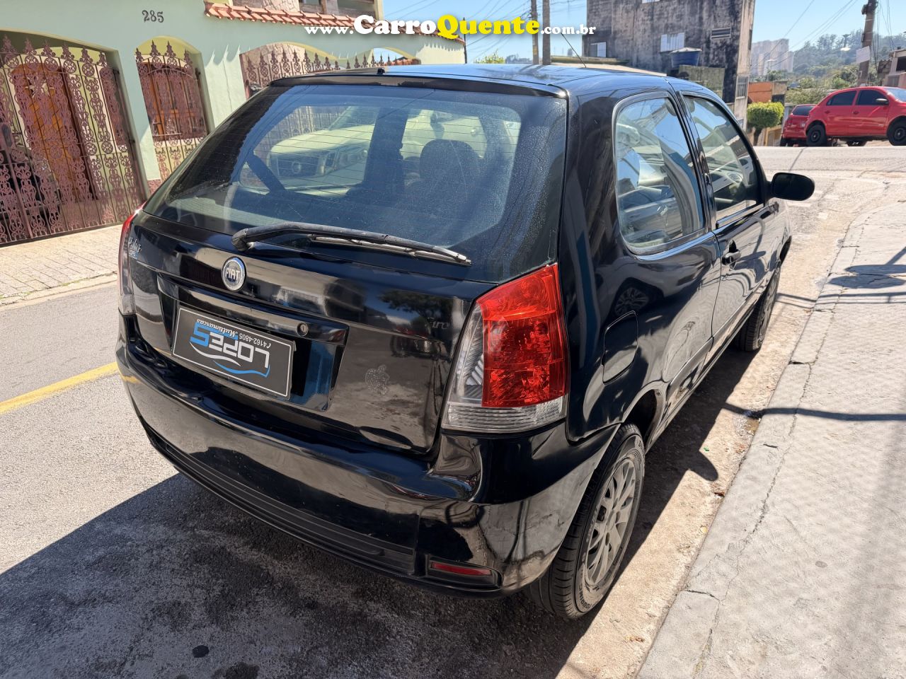 FIAT   PALIO 1.0 TROFEO 1.0 FIRE FIRE FLEX 2P   PRETO 2007 1.0 FLEX - Loja