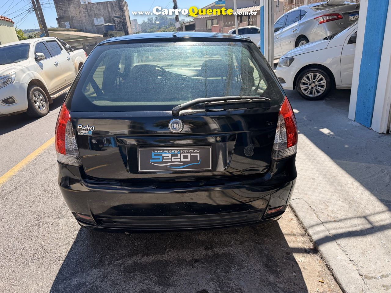 FIAT   PALIO 1.0 TROFEO 1.0 FIRE FIRE FLEX 2P   PRETO 2007 1.0 FLEX - Loja