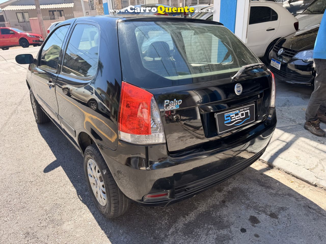 FIAT   PALIO 1.0 TROFEO 1.0 FIRE FIRE FLEX 2P   PRETO 2007 1.0 FLEX - Loja
