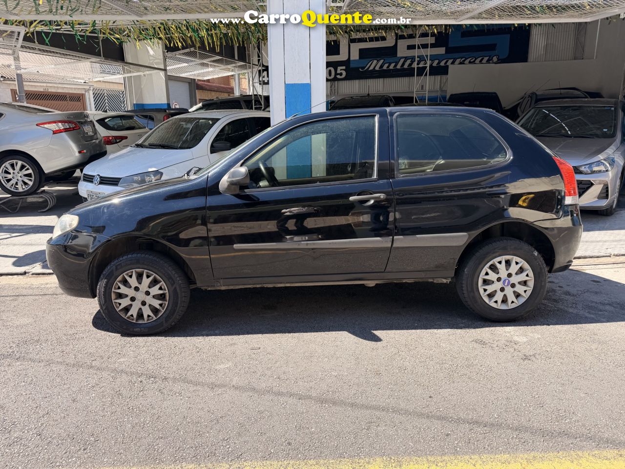 FIAT   PALIO 1.0 TROFEO 1.0 FIRE FIRE FLEX 2P   PRETO 2007 1.0 FLEX - Loja