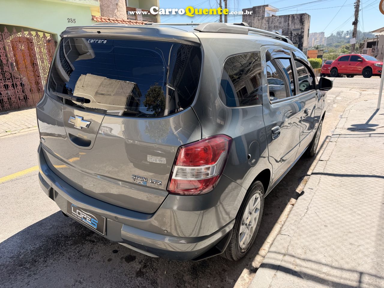 CHEVROLET   SPIN LTZ 1.8 8V ECONO.FLEX 5P AUT.   PRETO 2014 1.8 FLEX - Loja