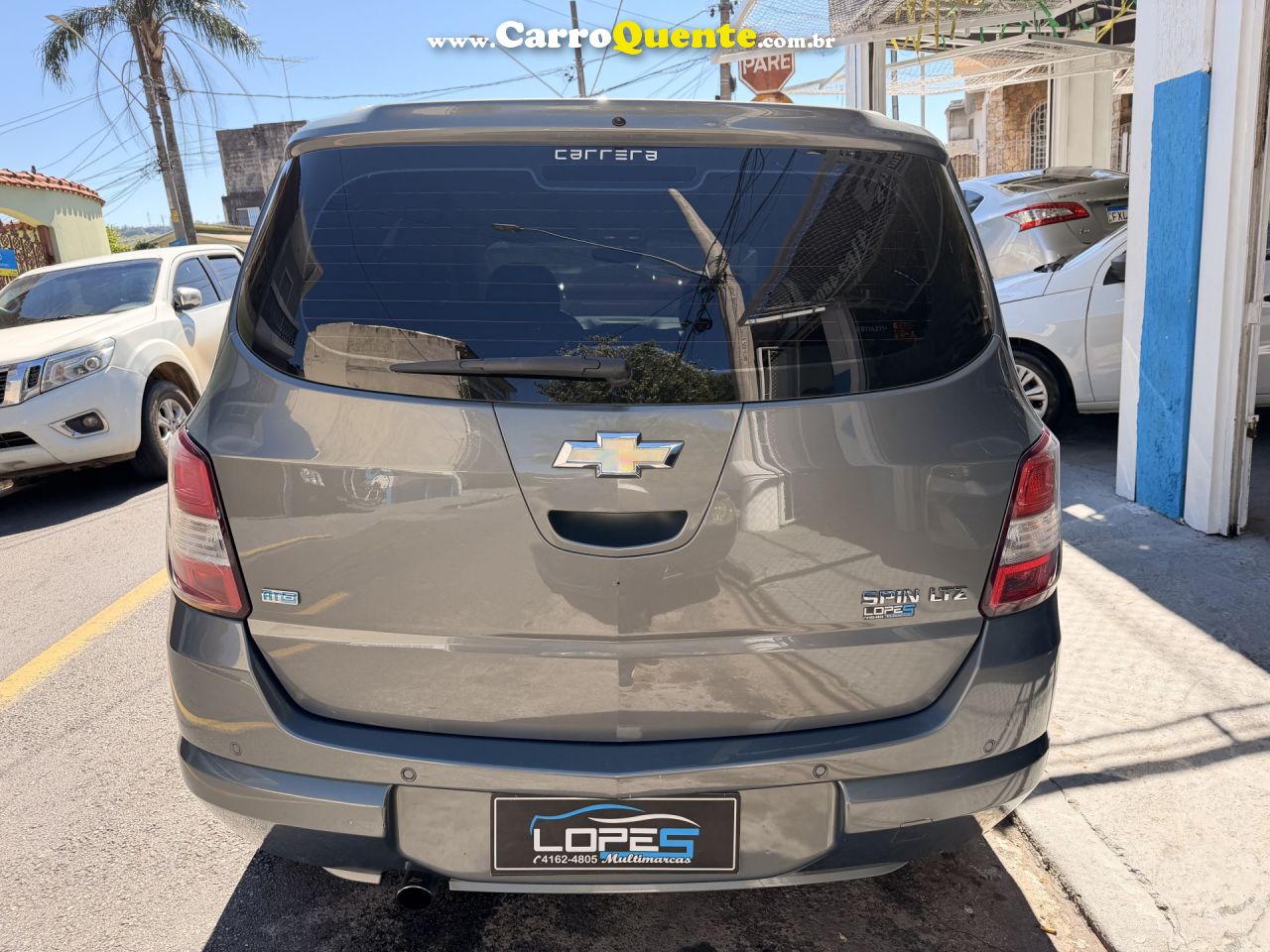 CHEVROLET   SPIN LTZ 1.8 8V ECONO.FLEX 5P AUT.   PRETO 2014 1.8 FLEX - Loja