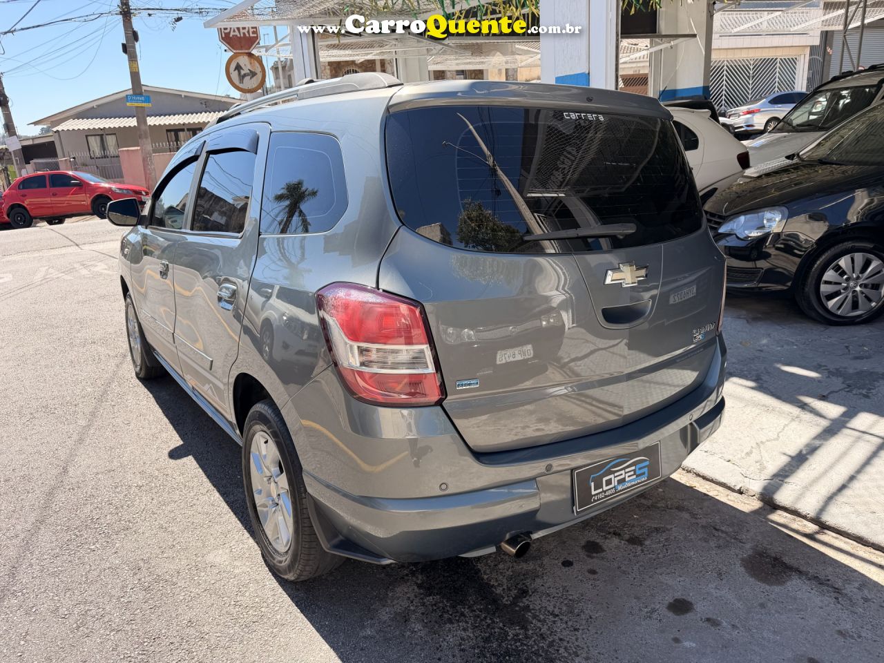 CHEVROLET   SPIN LTZ 1.8 8V ECONO.FLEX 5P AUT.   PRETO 2014 1.8 FLEX - Loja