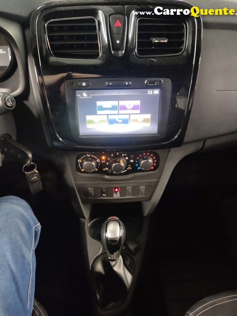 RENAULT   SANDERO ZEN FLEX 1.6 16V 5P AUT.   BRANCO 2021 1.6 FLEX - Loja