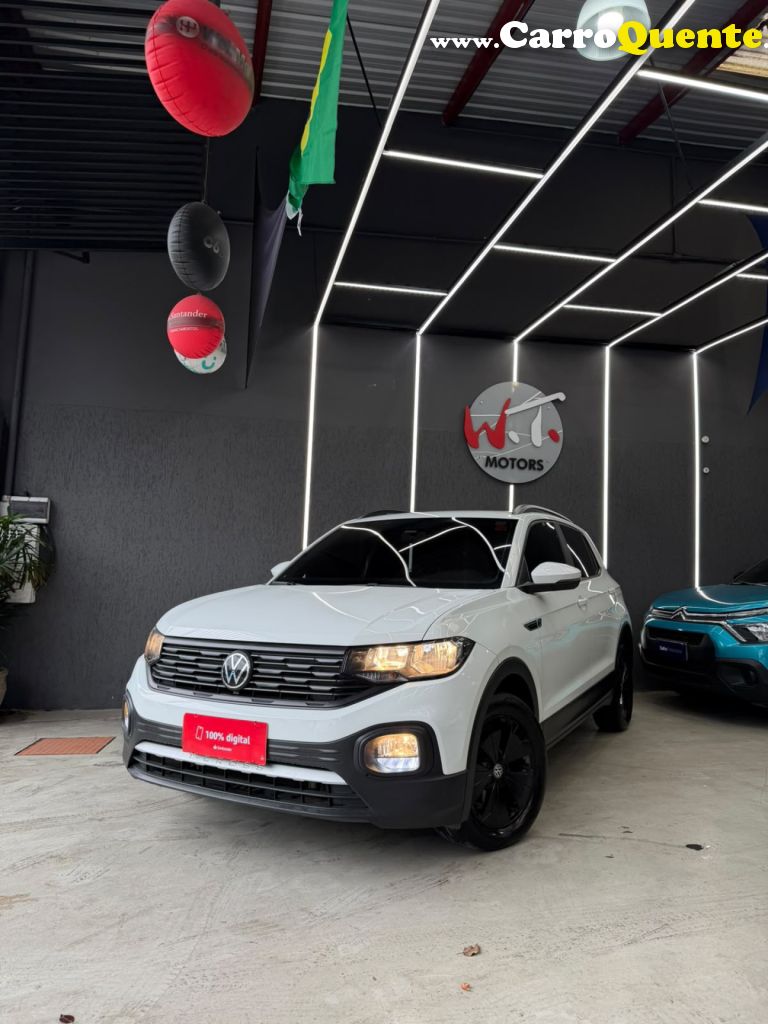 VOLKSWAGEN   T-CROSS SENSE 200 TSI 1.0 FLEX 5P AUT.   BRANCO 2019 1.0 FLEX - Loja