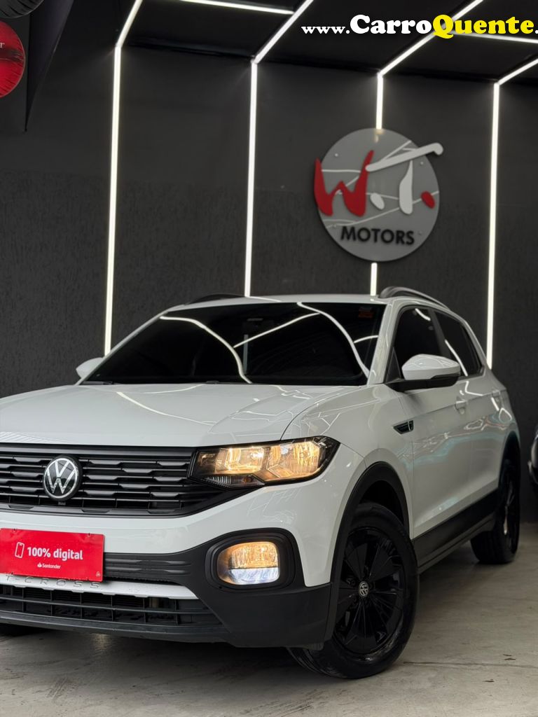 VOLKSWAGEN   T-CROSS SENSE 200 TSI 1.0 FLEX 5P AUT.   BRANCO 2019 1.0 FLEX - Loja