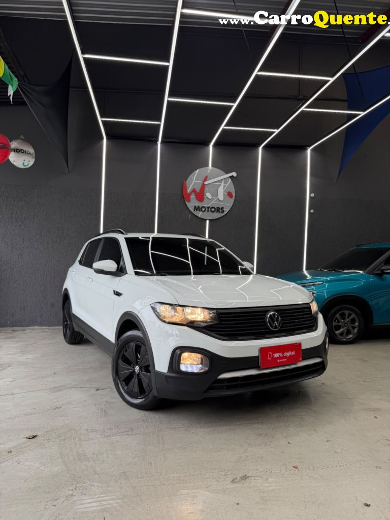 VOLKSWAGEN   T-CROSS SENSE 200 TSI 1.0 FLEX 5P AUT.   BRANCO 2019 1.0 FLEX - Loja