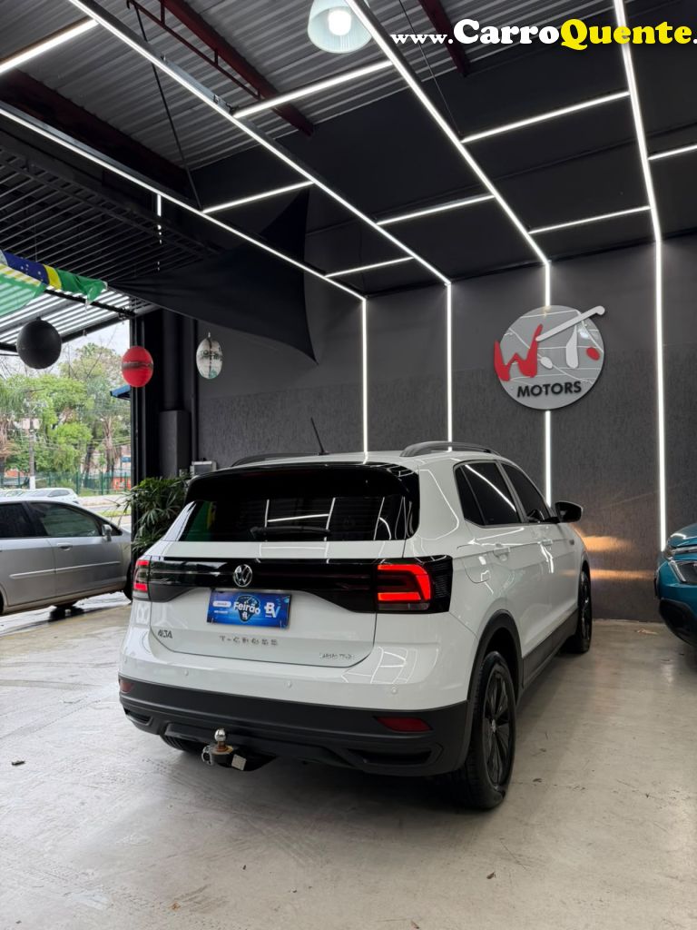 VOLKSWAGEN   T-CROSS SENSE 200 TSI 1.0 FLEX 5P AUT.   BRANCO 2019 1.0 FLEX - Loja