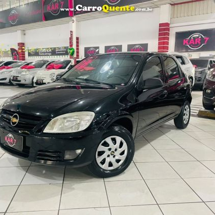 CHEVROLET   CELTA SPIRIT LT 1.0 MPFI 8V FLEXP. 5P   PRETO 2008 1.0 FLEX