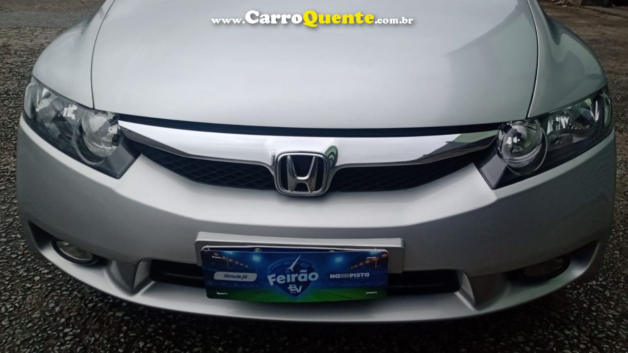 HONDA   CIVIC SED. LXL LXL SE 1.8 FLEX 16V AUT.   PRATA 2011 1.8 FLEX - Loja