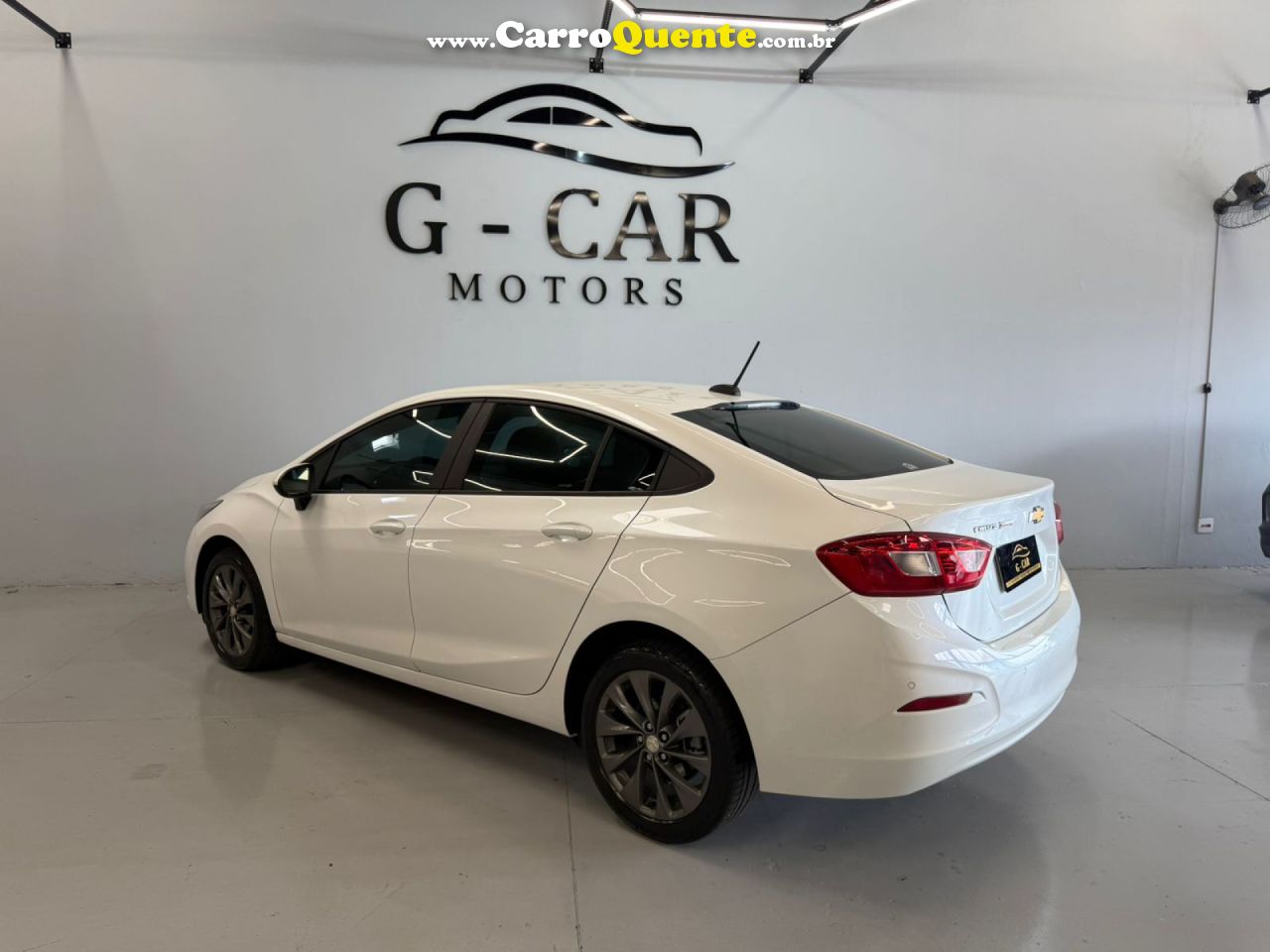 CHEVROLET   CRUZE LT 1.4 16V TURBO FLEX 4P AUT.   BRANCO 2017 1.4 FLEX - Loja