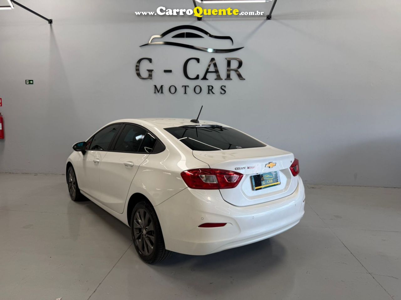 CHEVROLET   CRUZE LT 1.4 16V TURBO FLEX 4P AUT.   BRANCO 2017 1.4 FLEX - Loja