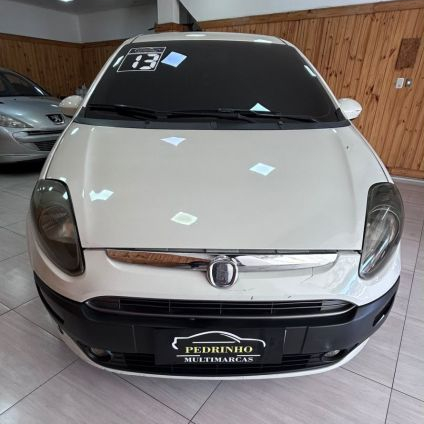 FIAT   PUNTO ESSENCE DUALOGIC 1.6 FLEX 16V 5P   BRANCO 2013 1.6 FLEX