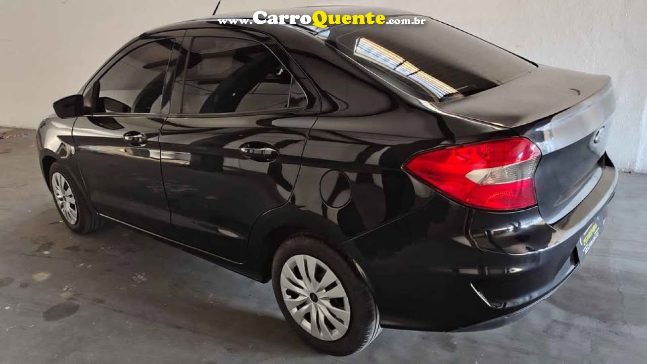 FORD   KA 1.5 SEDAN SE 12V FLEX 4P AUT.   PRETO 2019 1.5 FLEX - Loja